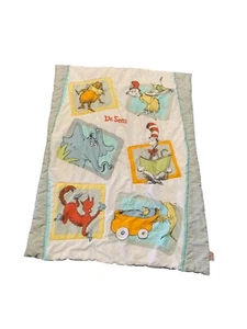 Trend Lab Dr. Seuss Quilt Baby Comforter Blanket - Picture 1 of 8