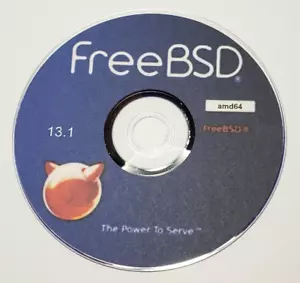 FreeBSD 13.1 Install DVD amd64 - Picture 1 of 1