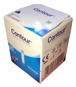 Contour Glicemia Strisce Test Per Glucosio Metro (x50) - Scadono Finale 09/2024 - Imagen 1 de 2