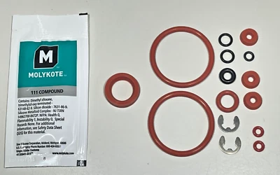 Jura ENA Micro & A-series OEM complete Brew Group O-ring gasket seal set