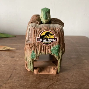Vintage Jurassic Park Microverse T-Rex Trap Playset Micro Lost World- Incomplete - Picture 1 of 5