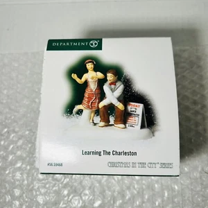 DEPT 56 Christmas in the City #59468 "Learning The Charleston" Retired - Bild 1 von 7