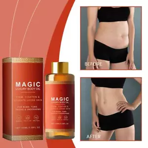 Magic Luxury Body Oil 100ml/3.38 Oz for Bums Tums Thighs Underarms Tighten' - Bild 1 von 18
