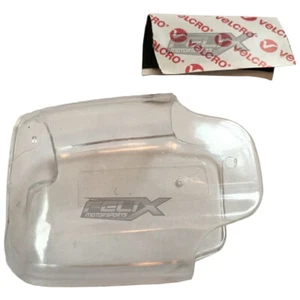 Raceceiver Fusion FD1600 Clear Helmet Holster w/ Velcro Strip Holder - Foto 1 di 8