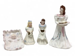 Mutter & Kinder Florence Keramik Knospenvasen von 3,5” bis 9,5” hoch - Bild 1 von 6