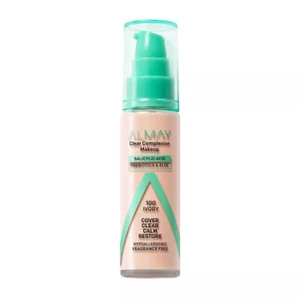 Almay Clear Complexion Makeup #100 Ivory - Picture 1 of 2