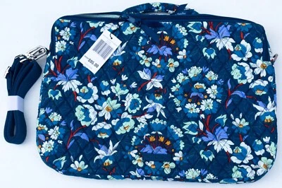 Bandolera para estación de trabajo portátil Vera Bradley en ráfagas florales - Nueva con etiquetas Foto 1 de 4