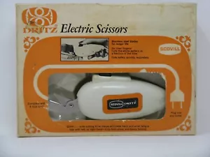 Vintage Scovill Dritz elektrische Schere Schere Modell 716 funktioniert aber Klingen stecken - Bild 1 von 6