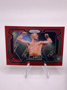 2024 WWE - Prizm - Rojo /299 - #53 Ludwig Kaiser - Imagen 1 de 2