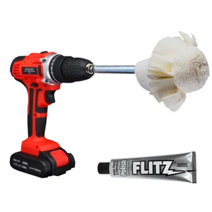 FLITZ BUFF BALL SUPER MINI 2" CON 1,76 OZ TUBO FLITZ ESMALTE - Imagen 1 de 1
