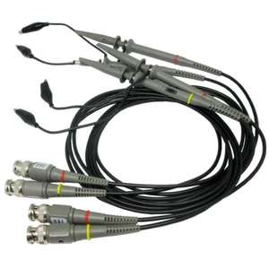 New 4 100MHZ x10 x1 Oscilloscope clip probes Agilent HP RIGOL Tektronix OWON  - Picture 1 of 7