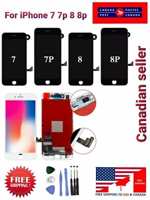 LCD Touch Display Assembly Replacement for iPhone 7 7 Plus 8 8 Plus with tools.. - Image 1 of 4