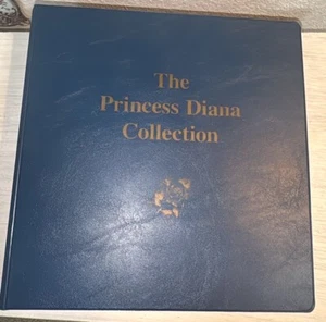 Vtg The Princess Diana Worldwide Stamp Collection Album with 51 Pages of Stamps - Picture 1 of 14