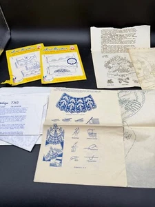 Hot Iron Transfers Lot of 5 Aunt Martha's 3506 3730 Design 7363Laura Wheeler 868 - Picture 1 of 7