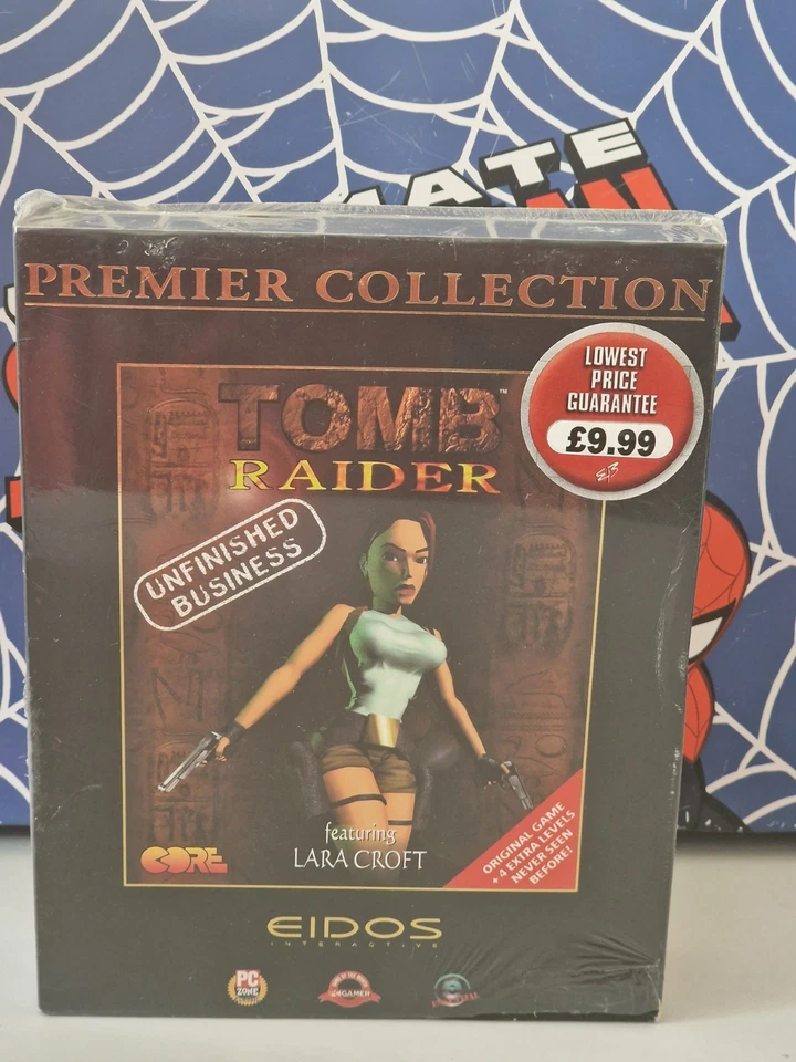 Tomb Raider Unfinished Business Big Box PC CD-ROM New & Sealed 1998 - Image 1 of 4