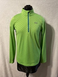 Under Armour Girl's Youth XLarge Quarter Zip Activewear Top - Picture 1 of 7