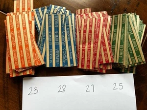 VERSCHIEDENE Münzeinhüllen für Viertel Nickel Penny Groschen Geld Wechsel Roller - Bild 1 von 1