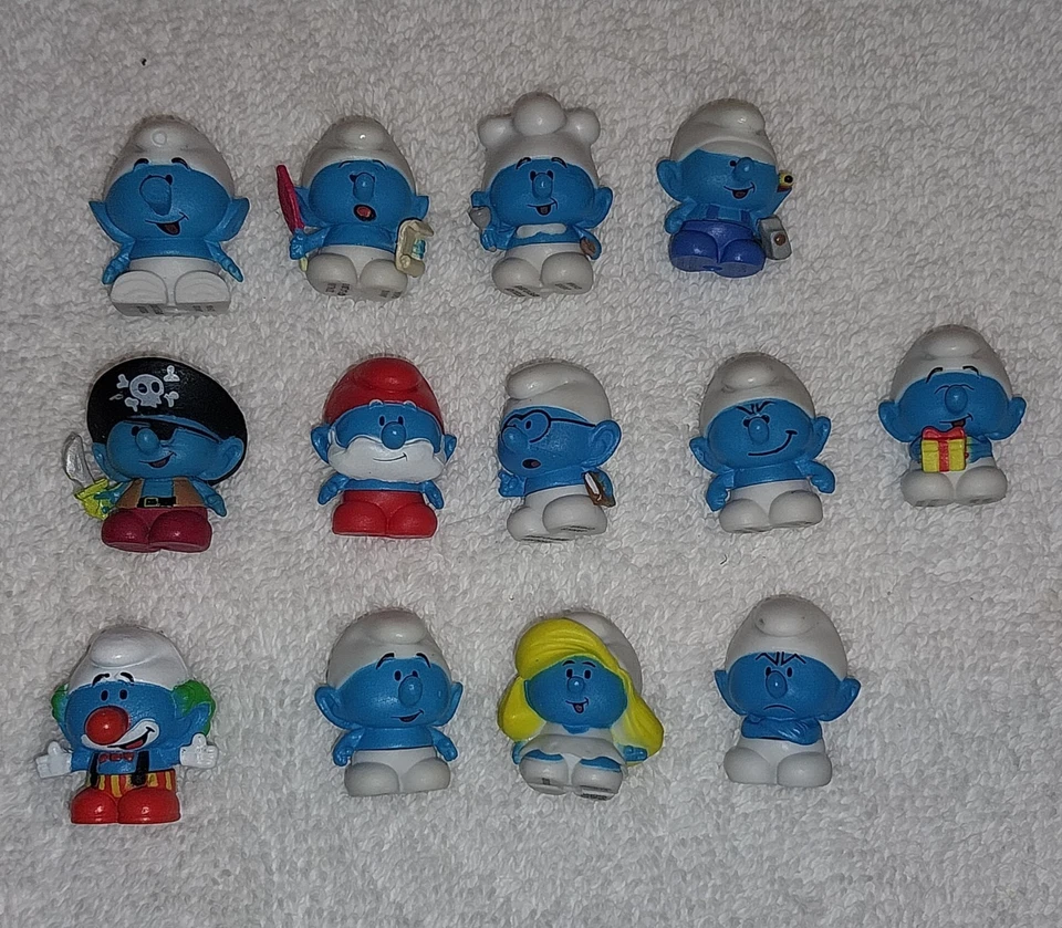 Smurfs микро лот из 13 Jakks - Изображение 1 из 3