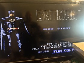 Batman: The Video Game (NES, 1990) Nintendo Entertainment System