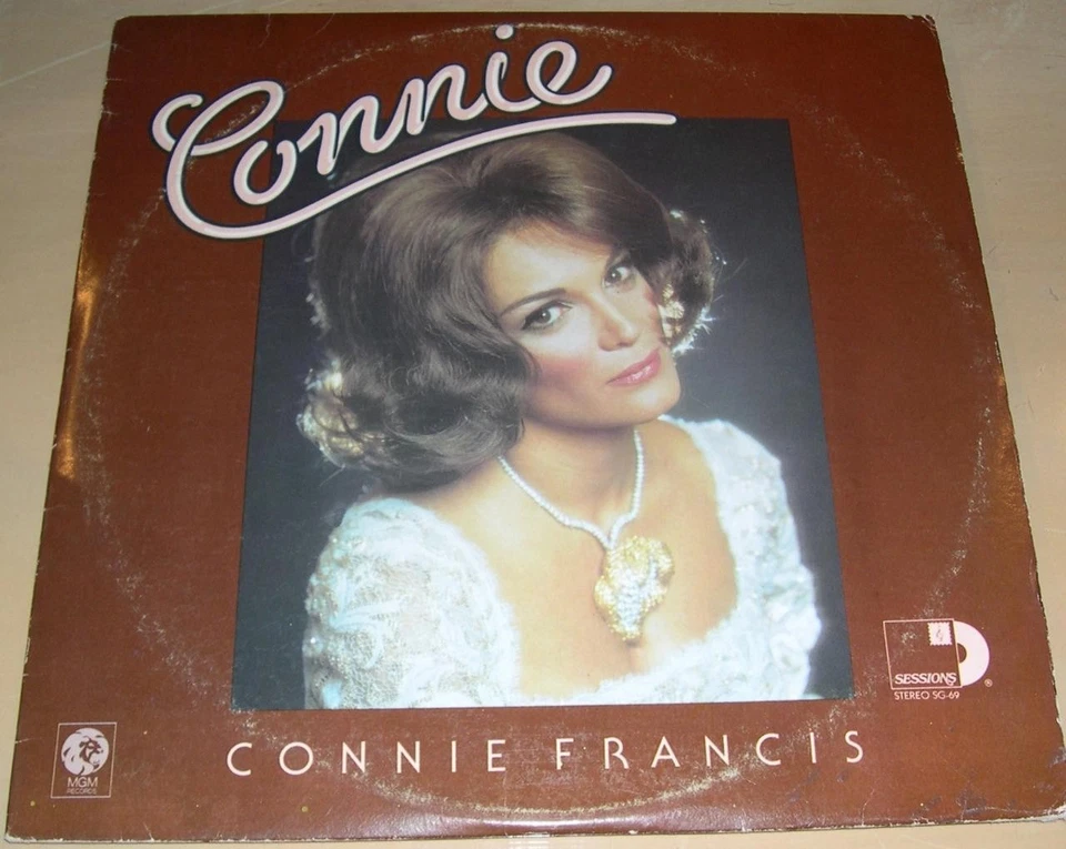 CONNIE FRANCIS - Connie (2LP, Sessions, 1975) VG to Very Good+ - Image 1 of 1