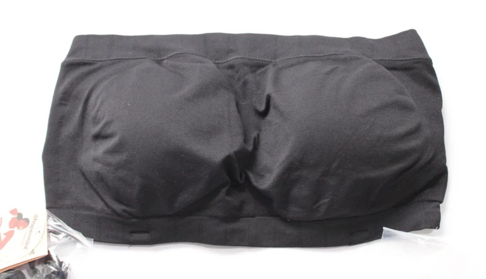 Shapermint Essentials Everyday Comfort Straps Wireless Shaping Bra Black XL