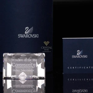 Swarovski Title Plaque Community 898130 - Picture 1 of 2
