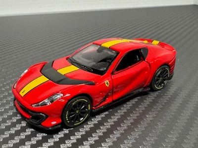Burago Ferrari 812 Competizione 1/64 - New in Box - Fast Shipping - RED - Image 1 of 4