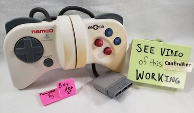 NeGcon PlayStation Controller NPC-101 Namco Nejiru Racing Twist con PS1 NPC-101 - Image 1 of 4