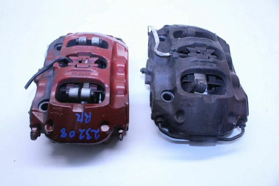 Juego de pinzas de freno trasero derecho izquierdo Porsche 911 991 2012-2016 3,4 quemadas OEM U Foto 1 de 4