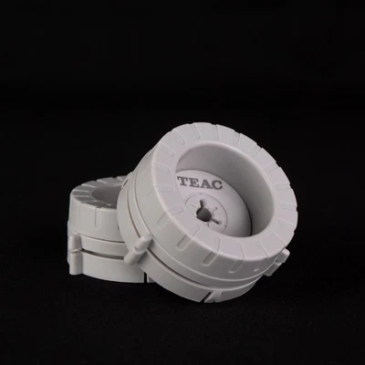 1 Pair 1/4'' TEAC Convenient NAB Hub Adapters For TEAC Reel To Reel Recorders - Image 1 of 4