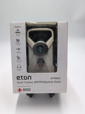 Radio de emergencia Eton FRX1 blanca nueva en caja Foto 1 de 4