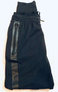 🦅American Eagle Boys XS Joggers Black Elastic Tie Waist Pockets🦅 - Picture 1 of 16