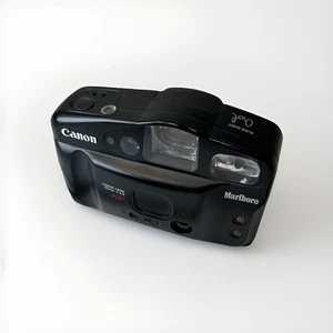Vintage Marlboro Canon Sure Shot Owl AF-7 Prima 35mm Camera Marlboro Promotion - Picture 1 of 7