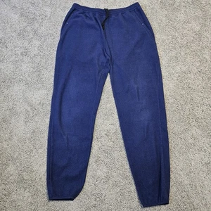 Pantaloni jogger vintage anni 90 Patagonia Synchilla pile bottoni a pressione taglia XL made in USA - Foto 1 di 10