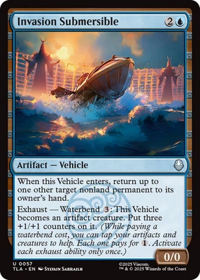 x1 Invasion Submersible TLA Avatar MTG 57 M/NM 1x - Image 1 of 3