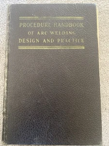 Procedure Handbook of Arc Welding Design and Practice 1942 by Lincoln Electric - Picture 1 of 7