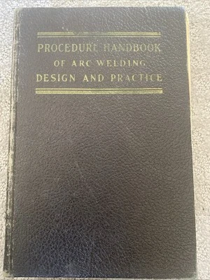 Procedure Handbook of Arc Welding Design and Practice 1942 by Lincoln Electric - Image 1 of 4
