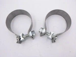 2 Pack 3" Flowmaster Exhaust Pipe Clamp - Picture 1 of 2