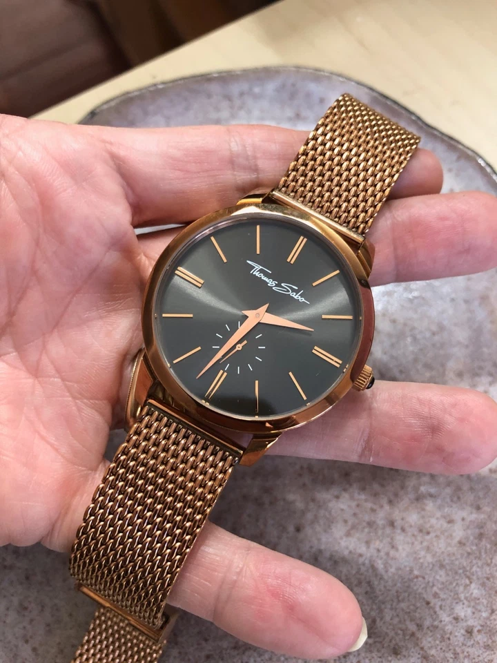 Thomas Sabo Men's Rebel Spirit Stainless Steel Rose Gold Watch 🌻 - image 1 of 4