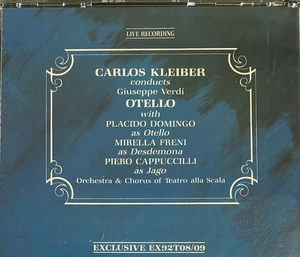 VERDI - Otello - Domingo/Kleiber/Teatro Alla Scala 2 x CD Exc Cond! Exclusive - Picture 1 of 2