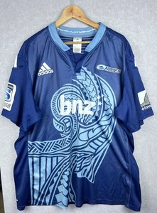 Cardiff Blues Auckland New Zealand Adidas Super Rugby Shirt Size 3XL - Bild 1 von 8