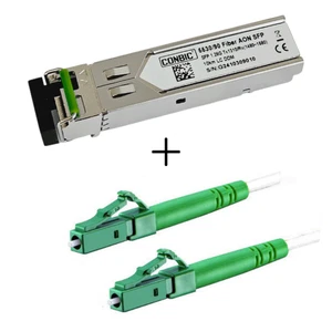AON + LCA (8°) Kabel Combo SFP Modul f. FRITZ!Box 5530 5590 kompatibel CONBIC® - Bild 1 von 8