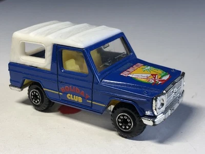 Mercedes G 300GE 1984 3" Holiday Club Welly gama 1/64 diecast como nuevo suelto Foto 1 de 4