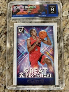 2021-22 Donruss SCOTTIE BARNES Great Expectations Rookie #22 Raptors PGX 9 - Picture 1 of 3