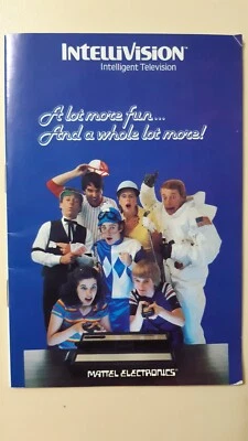 Intellivision Games Catalog Booklet Manual by Mattel (Blue) 00073350 - G1 - Image 1 of 4