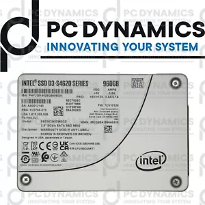 SSDSC2KG960GZ Intel D3-S4620 960GB SATA TLC 6Gbps 2.5” SSD - Bild 1 von 2