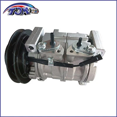 Compresor de aire acondicionado - Compresor nuevo 4 estaciones para Chevy Isuzu Hino 2005-2023 198349 Foto 1 de 4