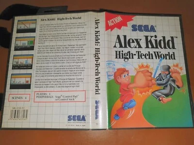 Sega Master System - Alex Kidd In High-Tech World - Image 1 of 2
