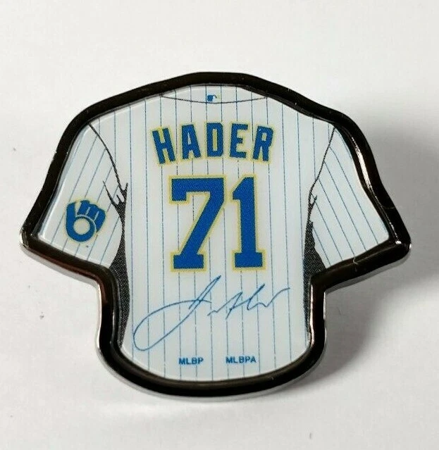 Milwaukee Brewers Hat Lapel Pin MLB Josh Hader Uniform 2013 - Image 1 of 3