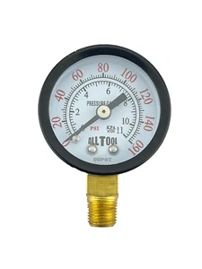 Air Pressure Gauge 1.5" Dial Side Mount 1/8"NPT - 0 to 160PSI - Picture 1 of 3